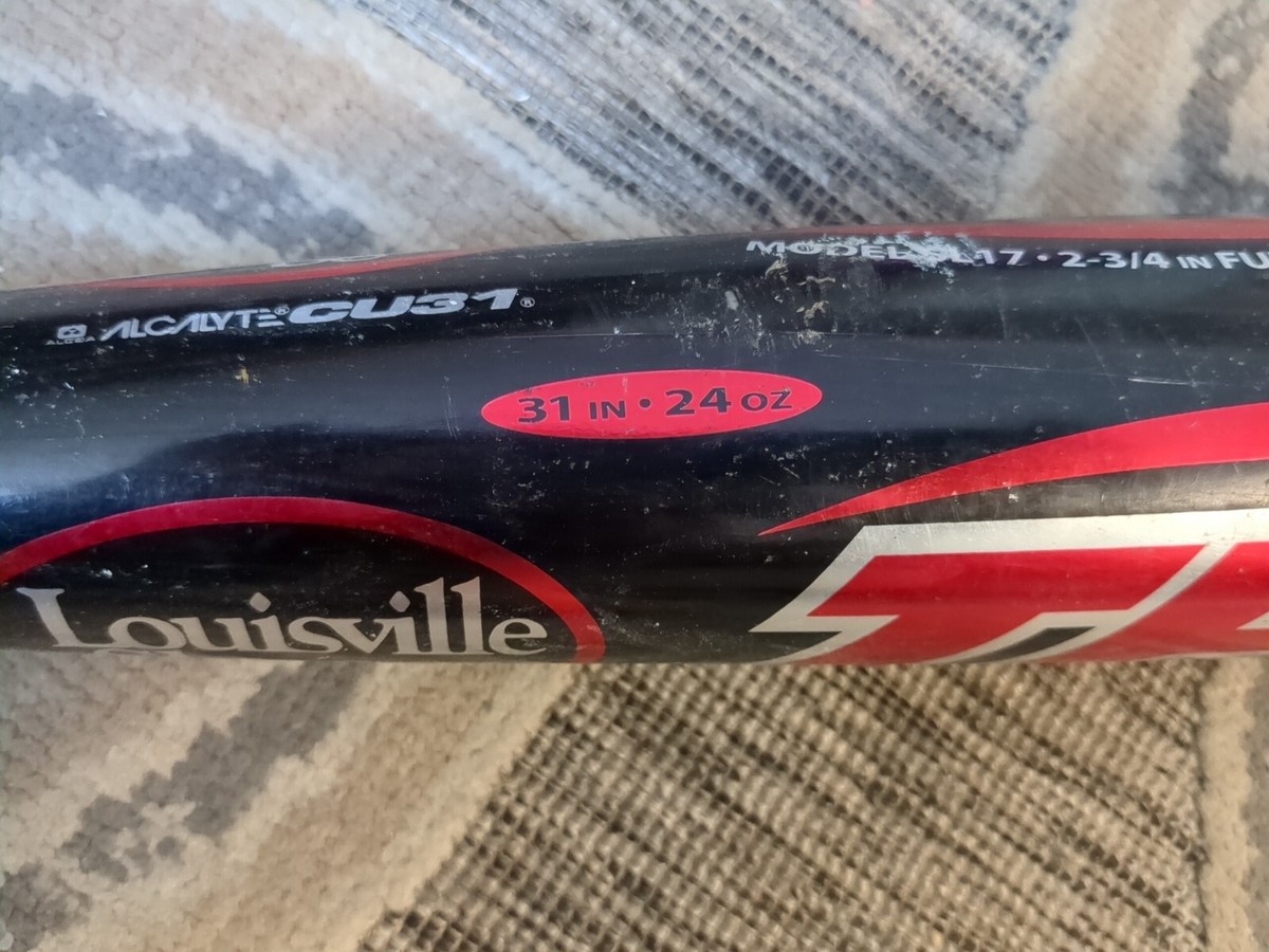 Batte de baseball Louisville Slugger Senior League TPX 31/24 SL17 noire