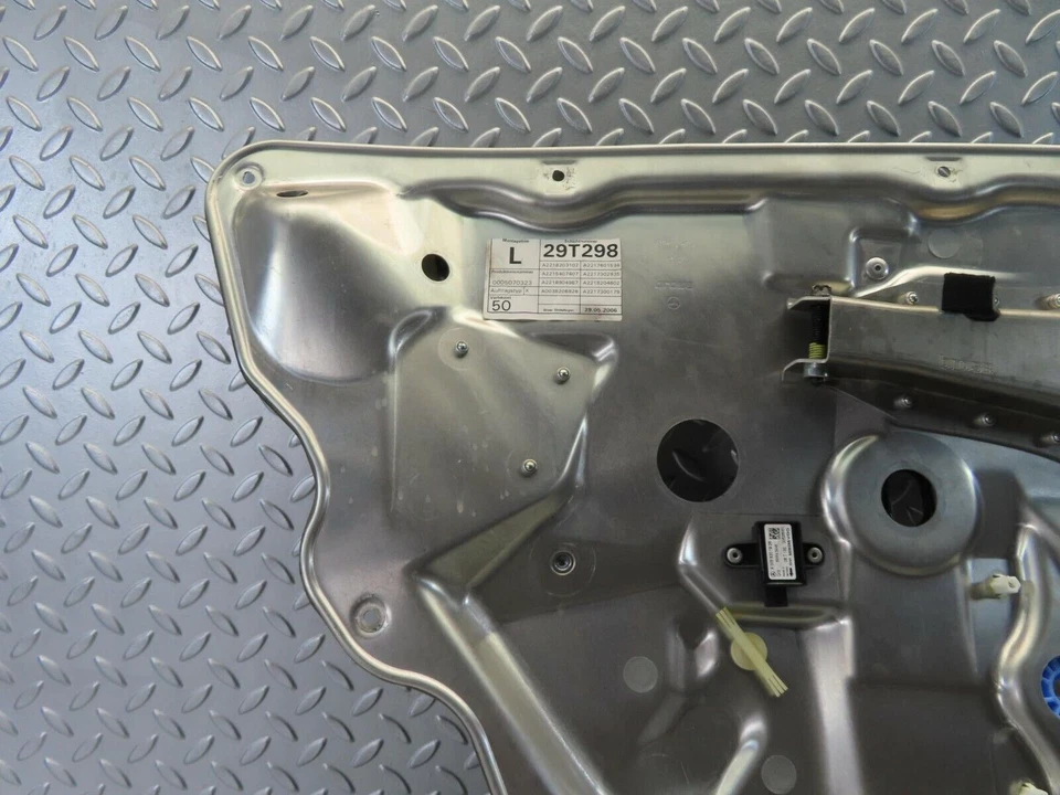 ⚙11167⚙ Regulador ventana puerta trasera izquierda mercedes-benz w221 s320 2218203102 Foto 2 de 4