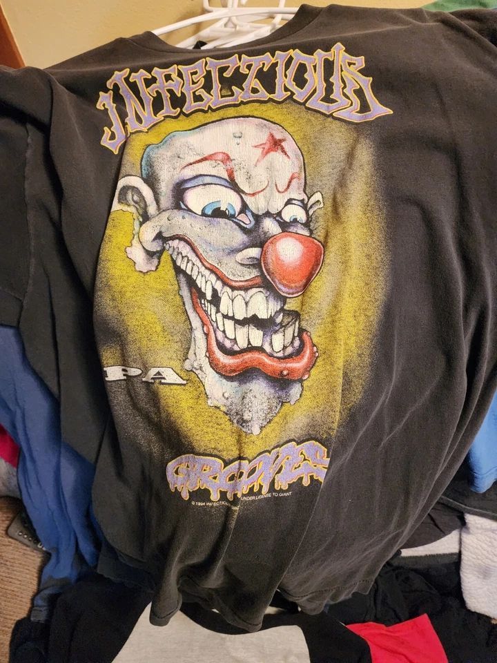 Camisa Tour Vintage Años 90 Infectious Grooves 94 Foto 2 de 3