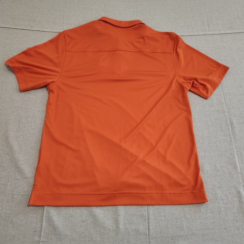 New Denver Broncos Polo Shirt Mens Small Orange Short Sleeve Cutter & Buck - Picture 10 of 12