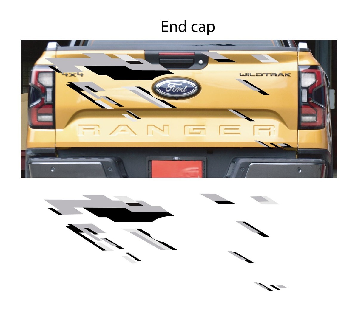 Jbot Decals Ranger Ford Ranger Dekaler Heftig Prøvetur Med Ford Ranger Raptor
