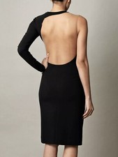 stella mccartney Illusion Black Dress It42/uk10 BNWT