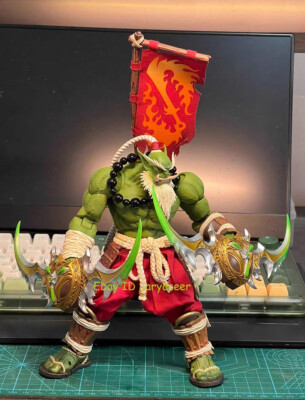 Hero Toys Heroes of the Storm Sword Saint Orc Swordsman Samro Figure In Stock