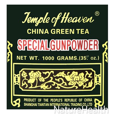 China Green Tea Special Gunpowder 1 Kilo (1000grams or 35.27 Oz) Guaranteed