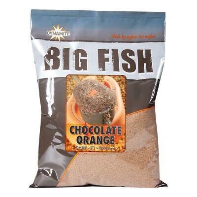 (5,97 /1kg) Dynamite Baits BIG FISH Chocolate Orange 1.8kg Grundfutter