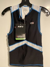 Men's Performance Cycling Tritop Carbon X-Mesh Sleeveless Jersey (Medium)