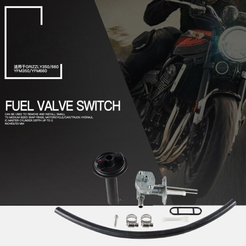 Fuel- Petcock Assy & Lever for ATV Grizzly 350 660 Bruin 350 YFM350 YFM6608938 - Picture 6 of 9