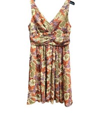 Scarlett Women’s Floral Dress Knee Length Sleeveless Size 16 Plus