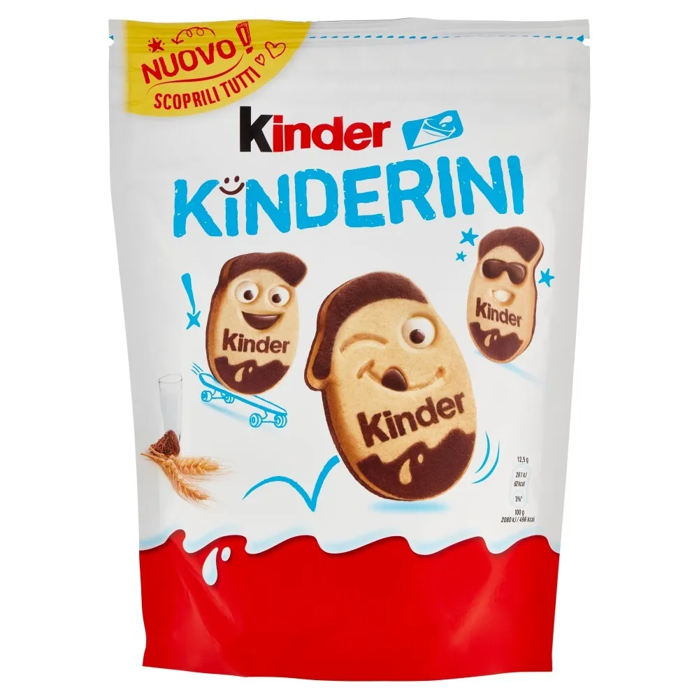 7 Confezioni Di Kinderini 250 Grammi Biscotti Kinder Novità 2023