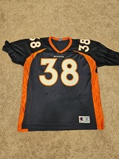 Vintage Champion Mike Anderson #38 Denver Broncos Authentic NFL Football Jersey