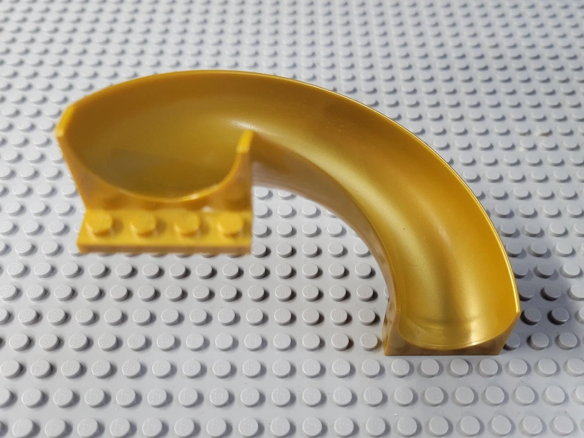 LEGO Pearl Gold 7x12x8 1 3 Friends Playground Slide Piece