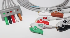 Mindray ECG leadwires 5 leads Clip AHA OEM:0010-30-42727 Compatible