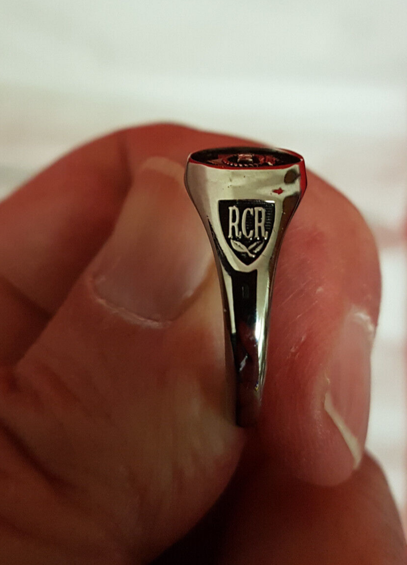 Royal Canadian Regiment Lustrium Men's Size 10 Ring in Box by Jostens