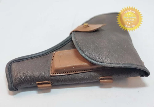 TT Gun Tokarev Holster 1950 year Original USSR Soviet Army Leather Tarpaulin