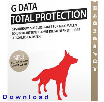 G Data TOTAL Security (Protection) *3-Geräte / 1-Jahr* DEUTSCH (für 2026) / KEY