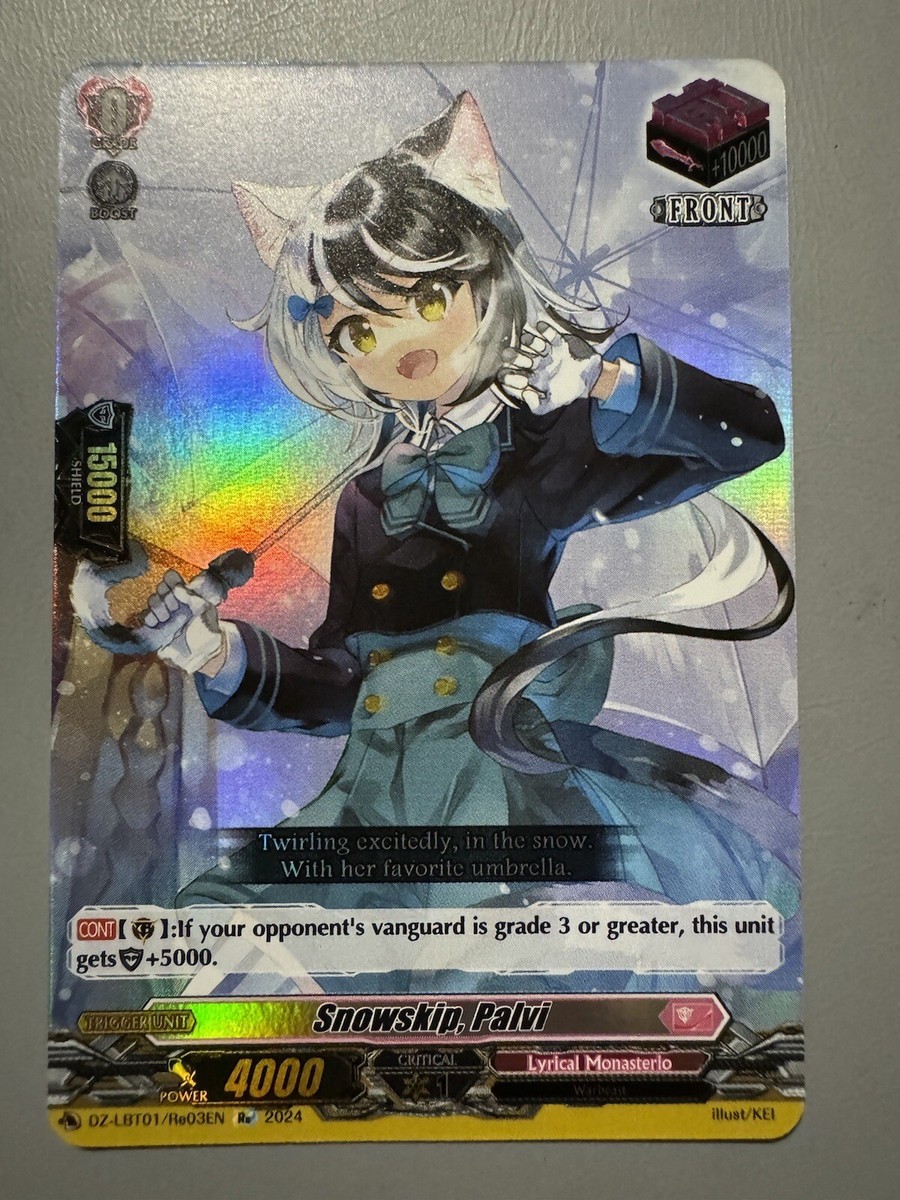 CARDFIGHT VANGUARD SNOWSKIP PALVI (LYRICAL MONASTERIO) DZ-LBT01
