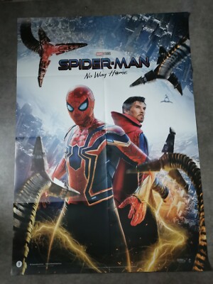 SPIDER-MAN NO WAY HOME Original Movie Poster 39x55 2Sh Italian DR STRANGE MARVEL