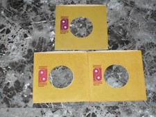 LOT OF THREE 45-RPM COMPANY SLEEVES. SOUND OF PHILADELPHIA. EARLY 70'S.