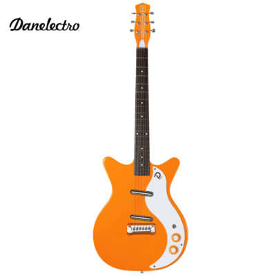 Danelectro '59 MOD New Old Stock Plus Orange Electric Guitar D59M-PLUS-ORG