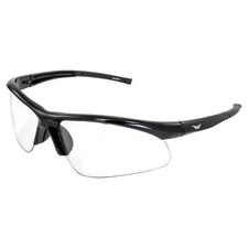 Global Vision Ambassador Safety Glasses Scratch-Resistant Black Frame w/ Clear
