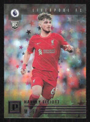 2021 Panini HARVEY ELLIOT Purple Astro Rookie Soccer card