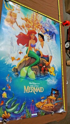 Disney Little Mermaid Limited Numbered Banned Poster 32'' X 22''