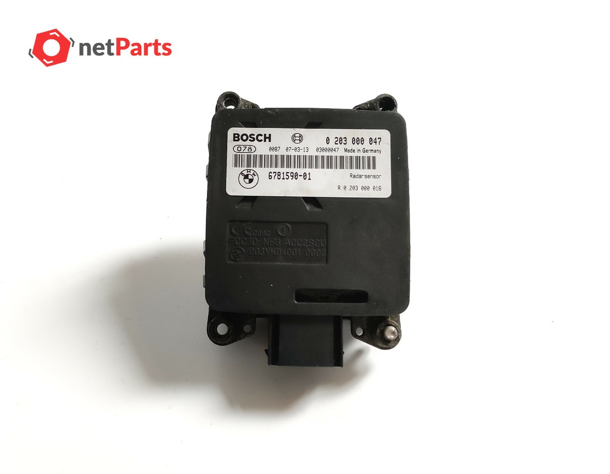 ORIGINAL BOSCH Radarsensor ACC 0203000047 BMW 5er 6781590-01 6 