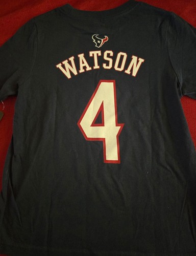 NWT Deshaun Watson T-Shirt Houston Texans #4 NFL Football Texans 7 Youth NFL - Picture 2 of 2