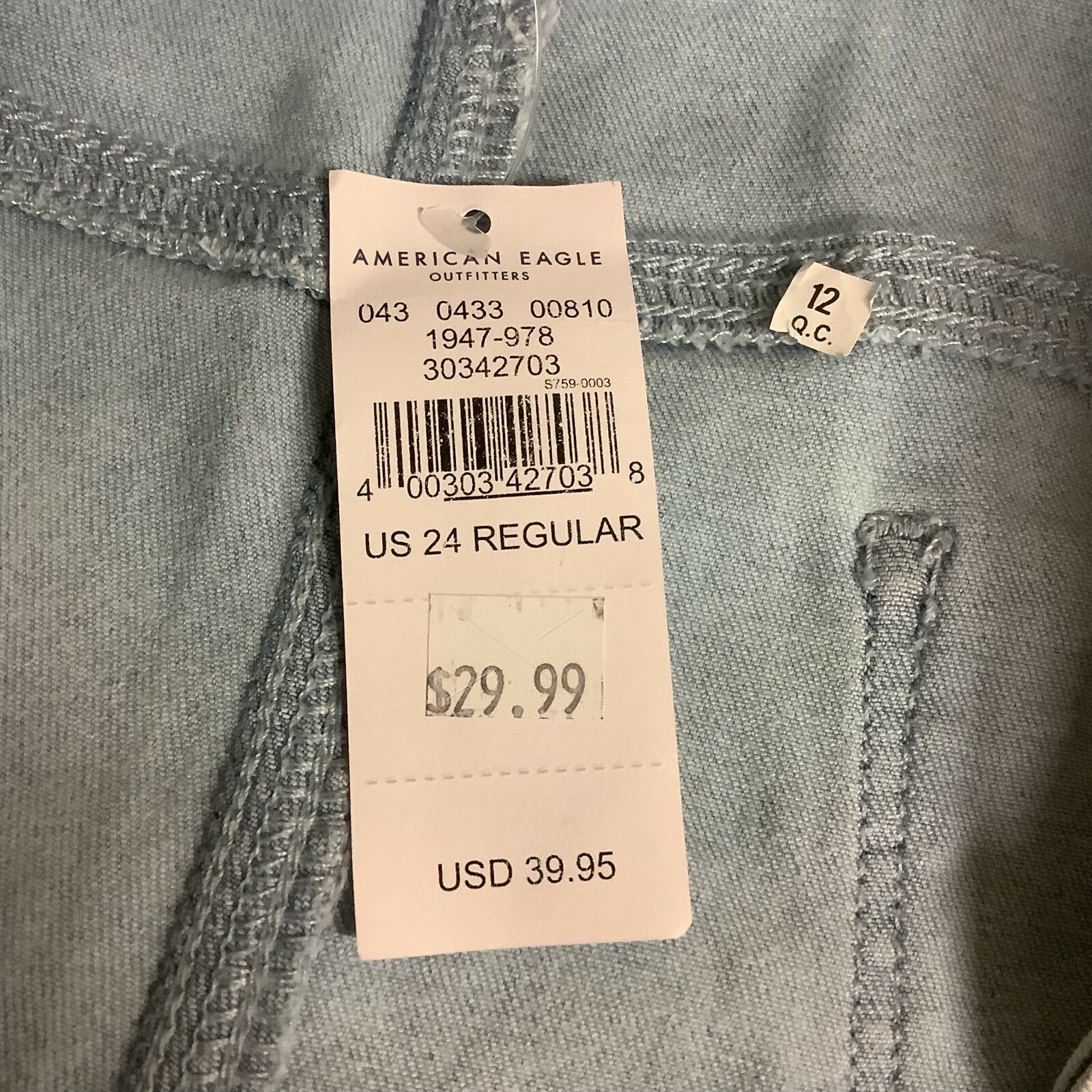 size 24 jeans in us