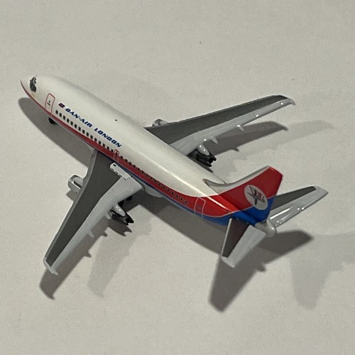 1:500 Herpa Dan Air London Airlines Boeing 737 200 Jet Scale Model Airplane - Picture 4 of 9