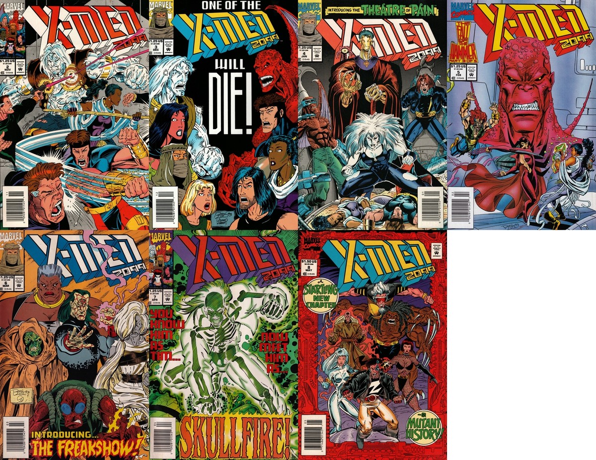 X-Men 2099 2-8 Newsstand Covers (1993-1996) Marvel Comics - 7