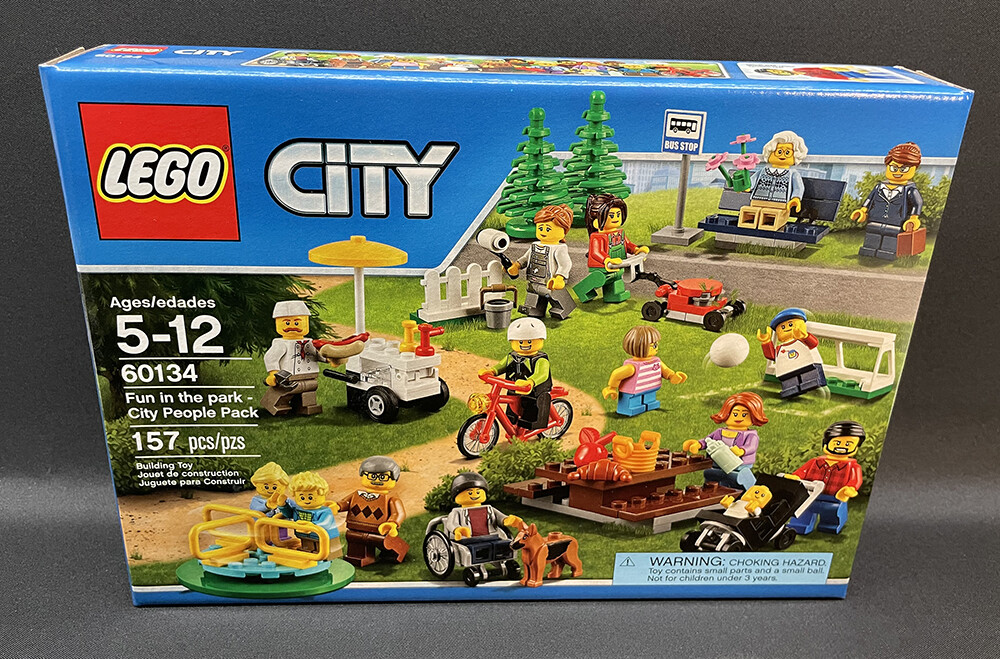 New LEGO City Fun In The Park City People Pack Retired Set # 60134