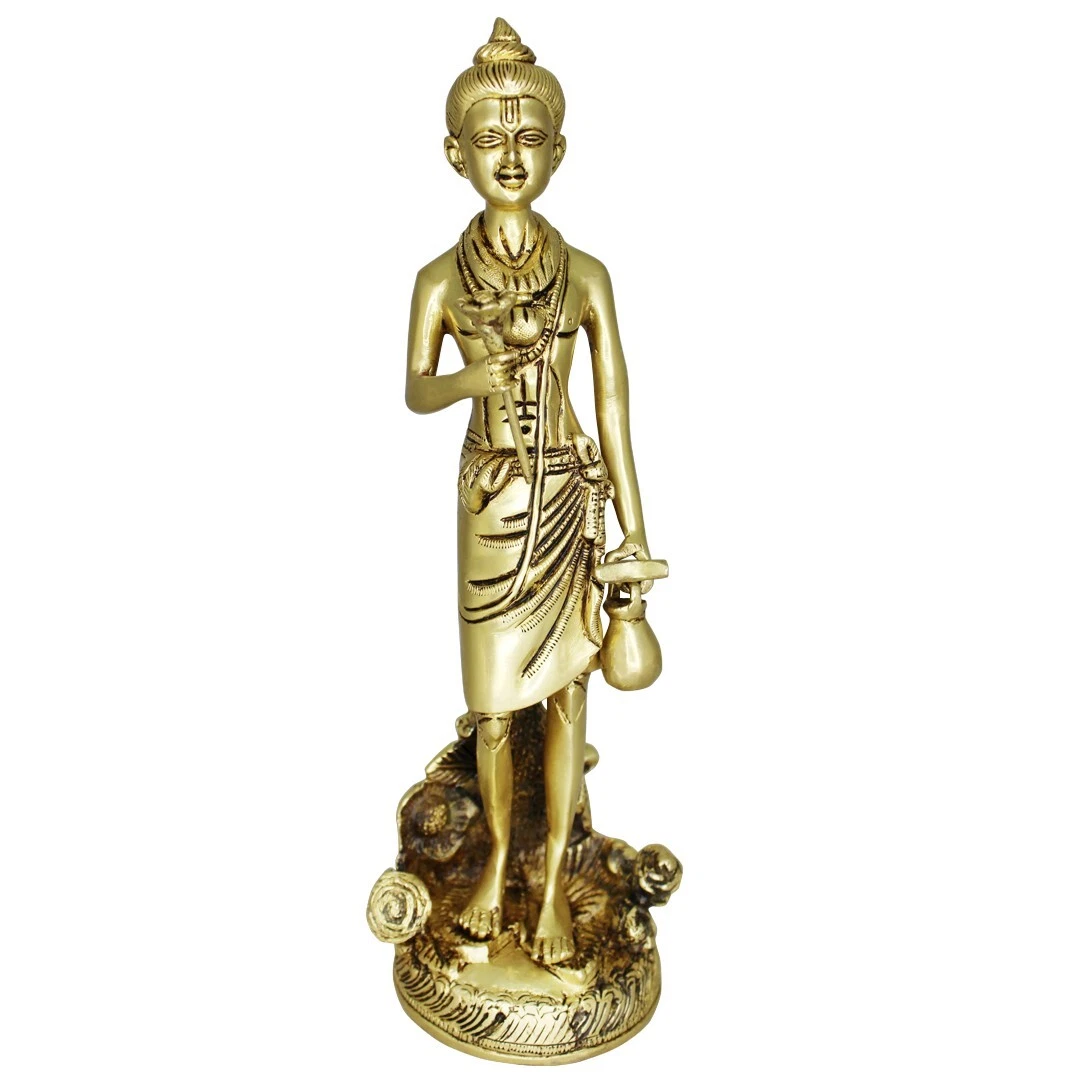 Brass Neelkanth Statue Nilkanth Varni Idol Murti for Home Temple ...