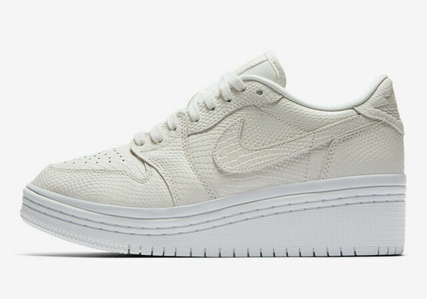 jordan 1 retro low lifted white women's shoe