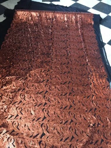 Schwarze Handarbeitsstoffe Paillette