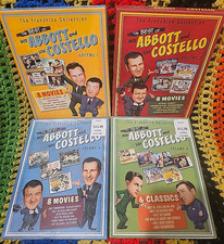 BRAND NEW The Best of Bud Abbott and Lou Costello: Volume 1-4 DVD Set