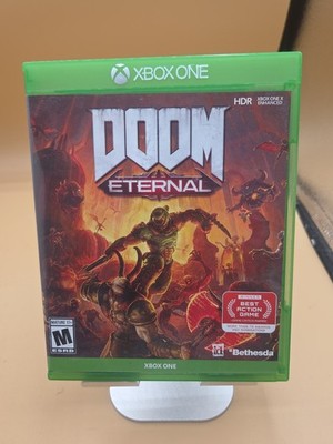 CIB TESTeD Doom Eternal Microsoft Xbox One video game id software bethesda xb1