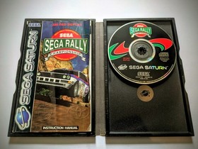 Sega Rally Championship International Game Sega Saturn Manual Retro Gift Vintage