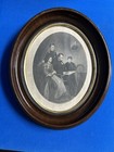 Antique Abraham Lincoln Family Protrait Engraving - Oval Frame - F. Schell — photo 1
