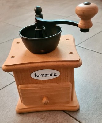 Original Zassenhaus Kornmühle, Holz, neuwertig, 16x24cm