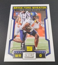 2023 Panini Bryce Ford-Wheaton #365 Rookie New York Giants Football Card