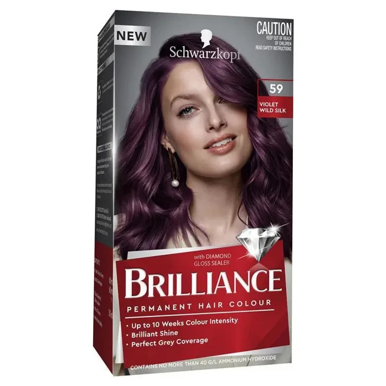 Permanent Dye Intense Shine Gray Coverage Au