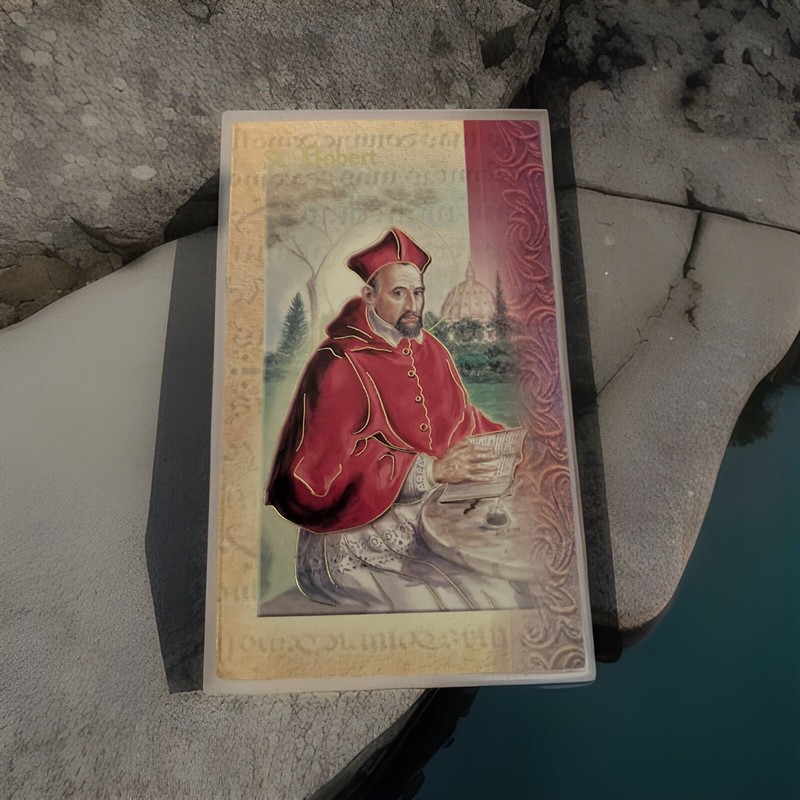 Saint St. Robert - Biography, prayer, Feast Day, etc... Folder Card