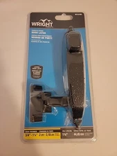 Wright VC333BL Black Push Button Screen and Storm Door Latch Handle