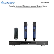 Madarin English Karaoke Player Jukebox  Songs Microphone Remote Mobile Control