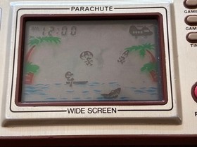 Nintendo Game & Watch Parachute Wide Screen Handheld LCD Game Retro Unit Only