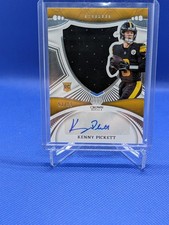 2022 Chronicles Crown Royale Silhouette 83/99 Kenny Pickett Rookie Relic Auto RC
