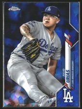 Julio Urias 2020 Topps Chrome Sapphire Edition #628 Los Angeles Dodgers