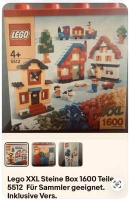 LEGO XXL Steine Box, 1600 Teile