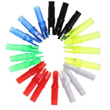 3 Sets 20pcs Archery Hunting Joint Bow Plastic Arrow Insert